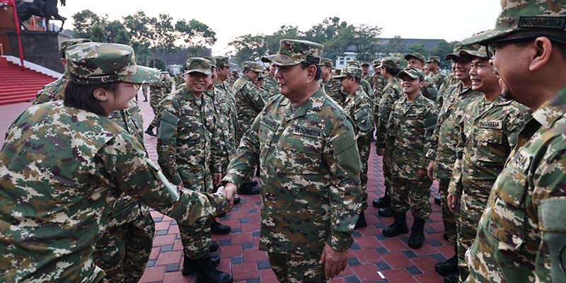Retreat Gunung Tidar Digelar Agar Anak Buah Prabowo Tidak Hedon